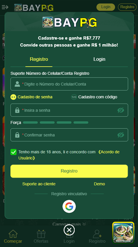 Bem-vindo ao baypg.com: O Começo da Sua Sorte